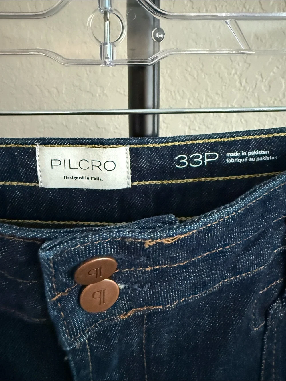 Pilcro Anthropologie Wanderer Mid-Rise Relaxed Jeans - 33P - NWOT